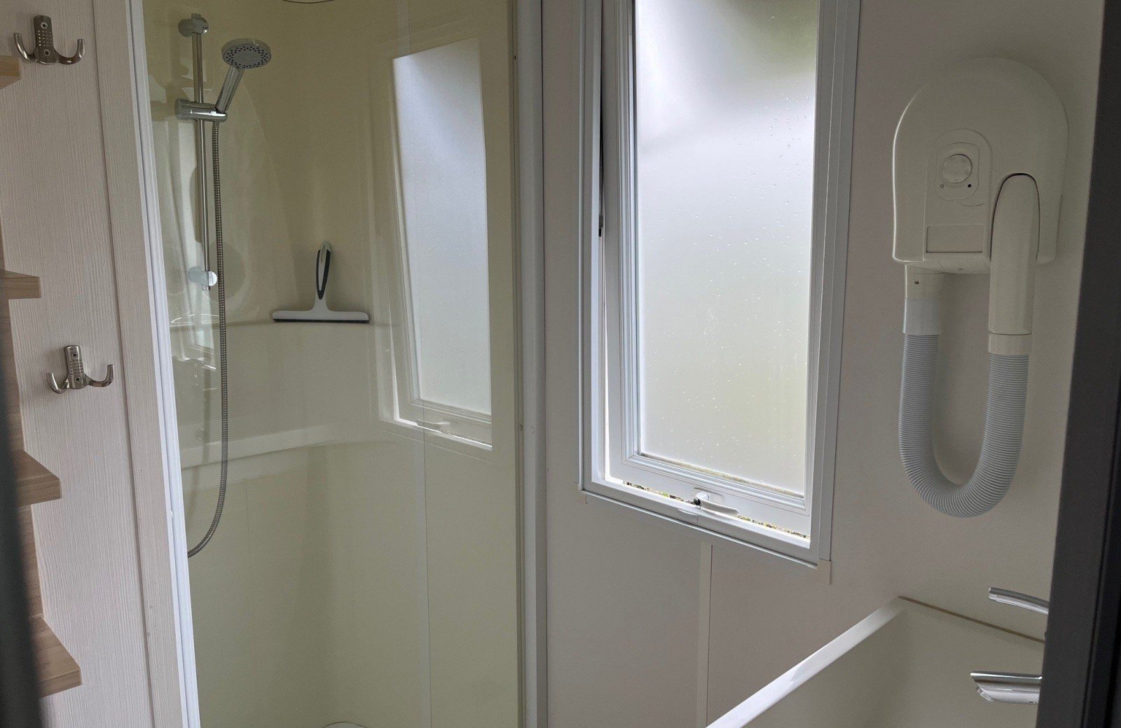 Badkamer met fohn hor