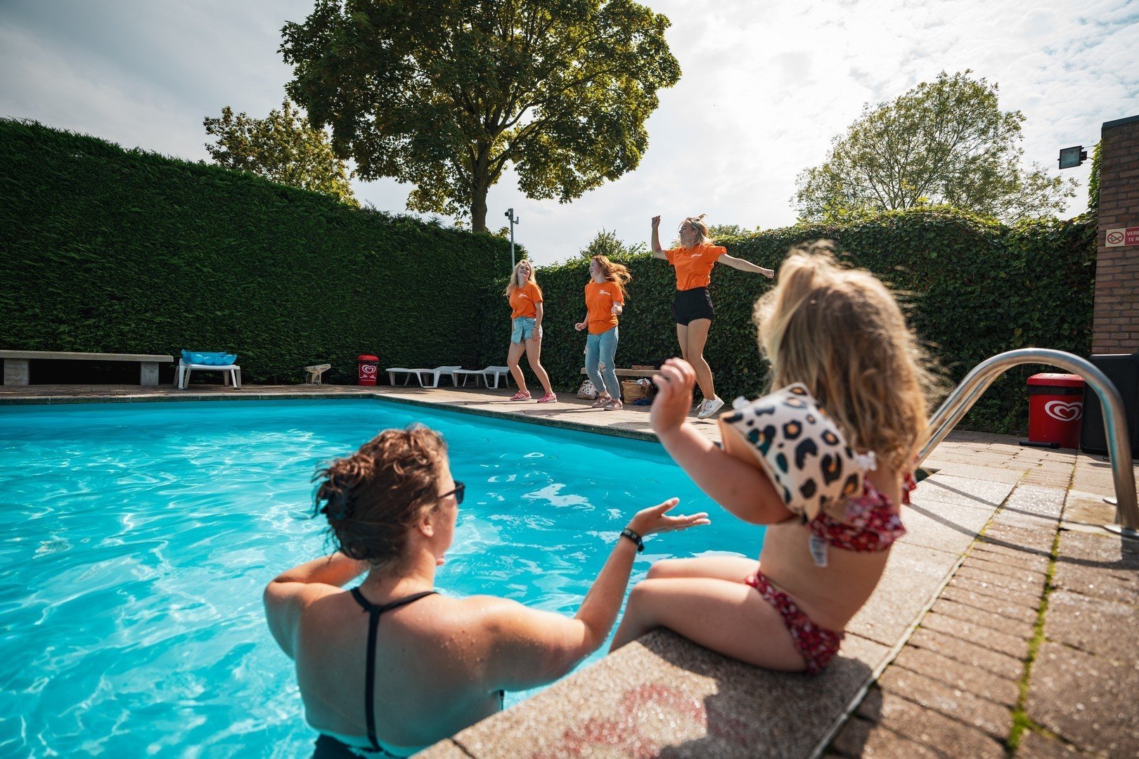 Camping delft met zwembad