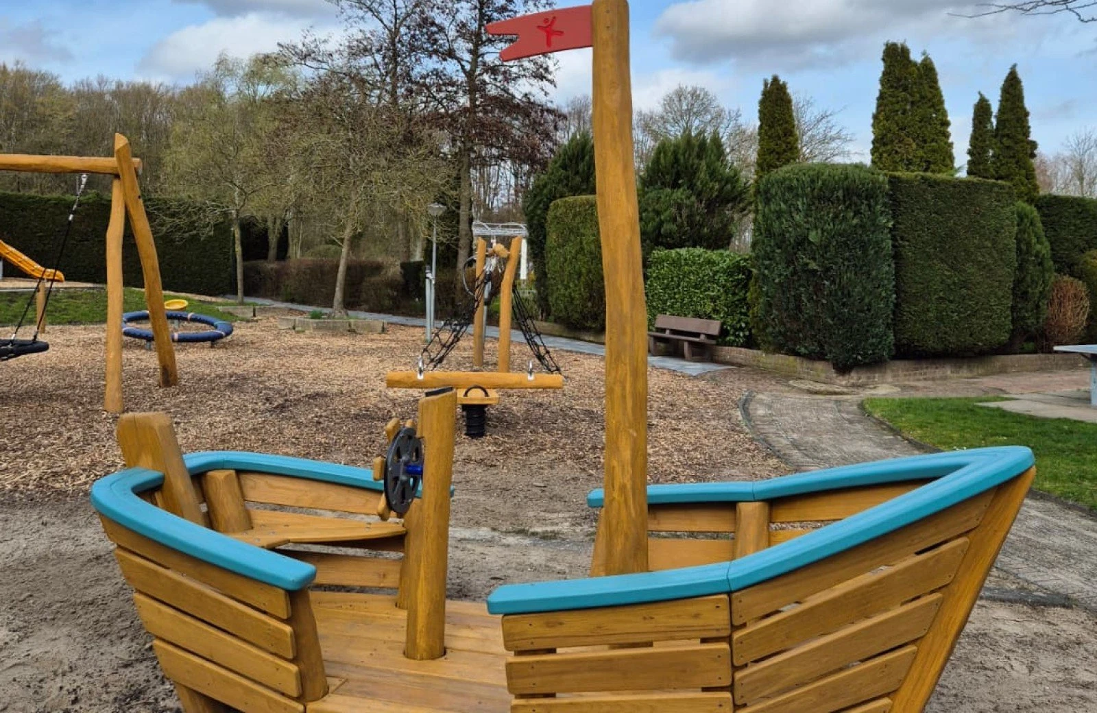 Speeltuin is vernieuwd op vakantiepark delftse hout in delft 4