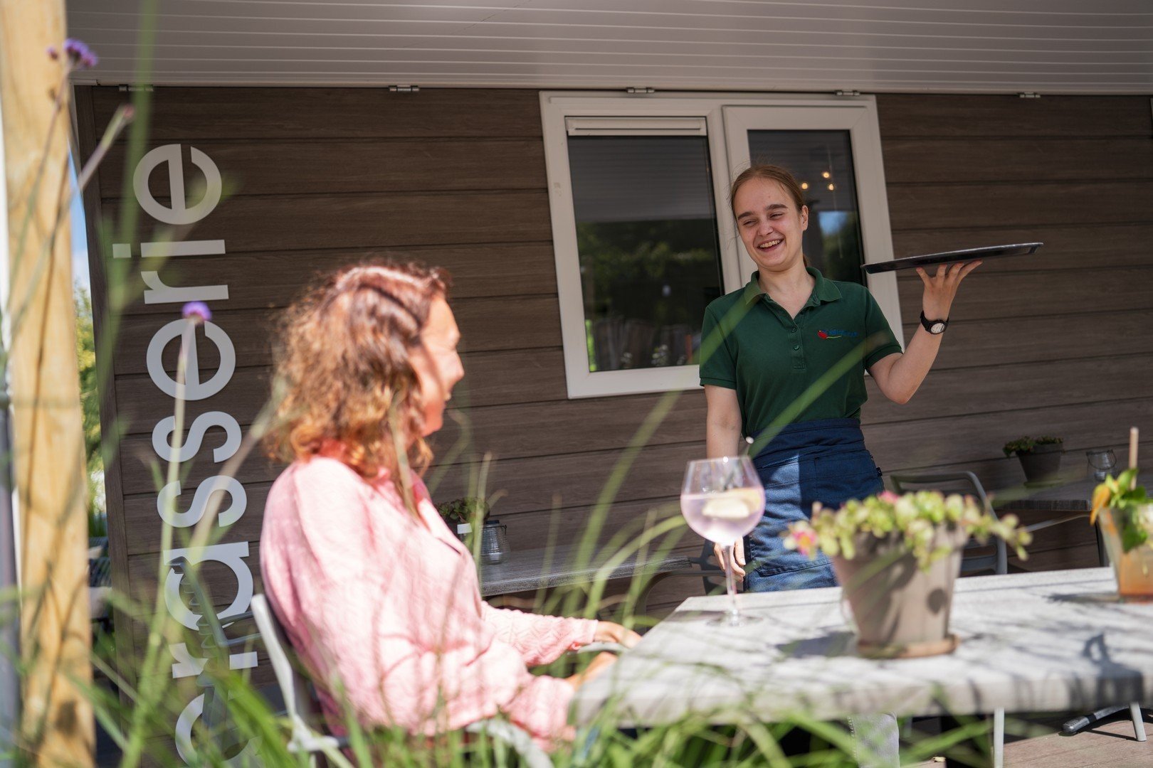 Uiteten op camping in delft